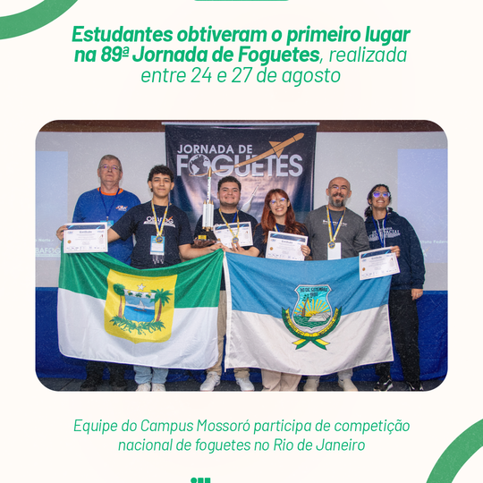 Premiação Foguete