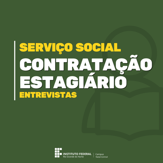 CONTRATAÇÃO ESTAGIÁRIO(1)