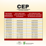 Calendário CEP [2024]