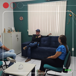 Reunião com a Diretória Acadêmica