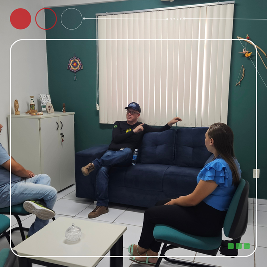 Reunião com a Diretória Acadêmica