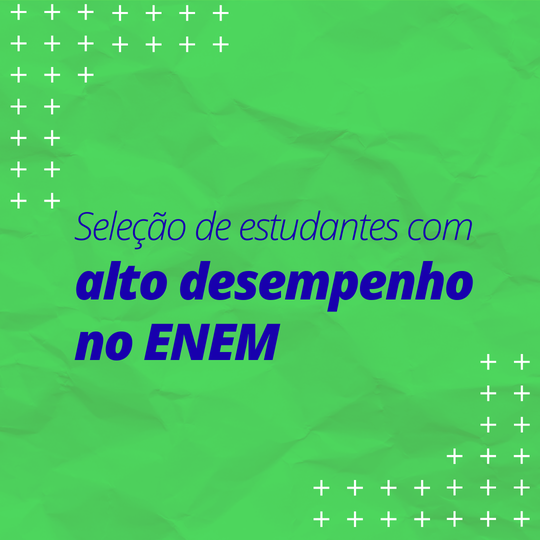 Capa - Estudantes com alto desempeho do ENEM