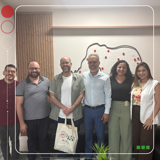 Capa - Visita do professor da UNL