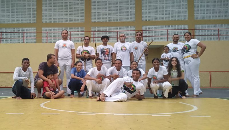 Capoeira no Campus - aula inaugural