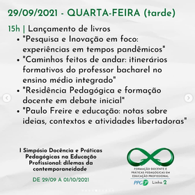 Lançamento de livros