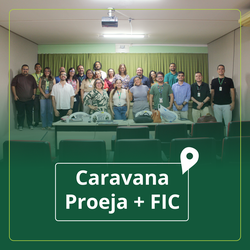 Caravana Proeja FIC da Pró-Reitoria de Ensino do IFRN Pau dos Ferros