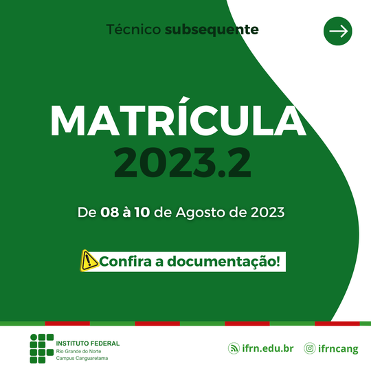 matrícula