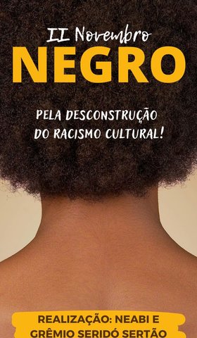 Cartaz - Dia da consciência negra (Bookmark)