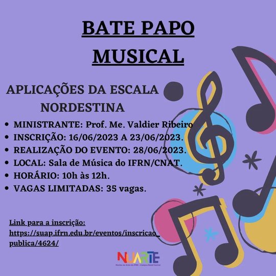 Cartaz Musical