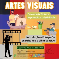 Cursos FIC - fotografia, desenho e pintura - SGA