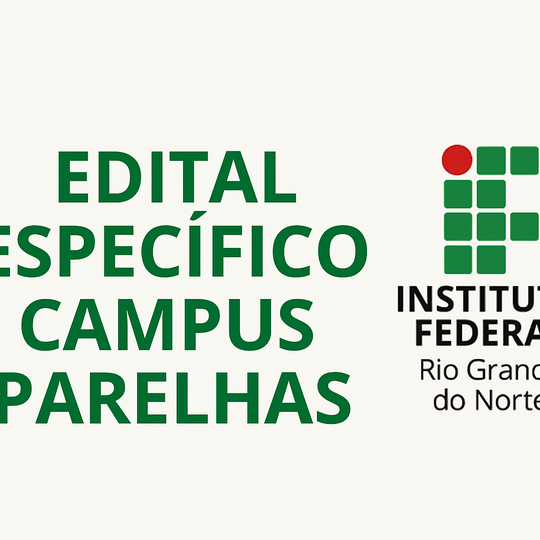 Edital Específico Campus Parelhas