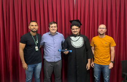 Colação de Grau Antecipada de Vítor Queiroz