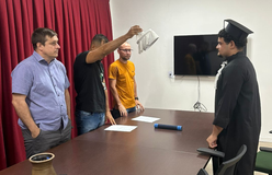 Colação de Grau Antecipada de Vítor Queiroz