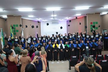 Colação de Grau Química e ADS, Campus Pau dos Ferros, formandos 2024.2