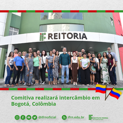 Comitiva realizará intercâmbio em Bogotá, Colômbia_Redes