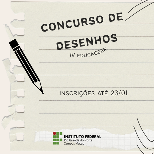 Concurso de desenho EducaGeek - portal