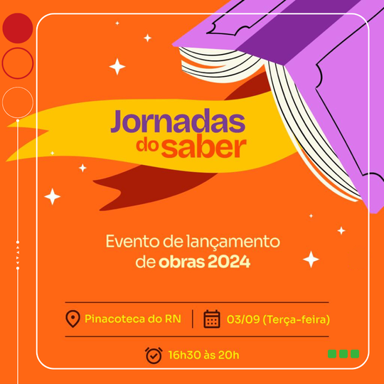 Editora IFRN lança livros em evento na Pinacoteca do estado