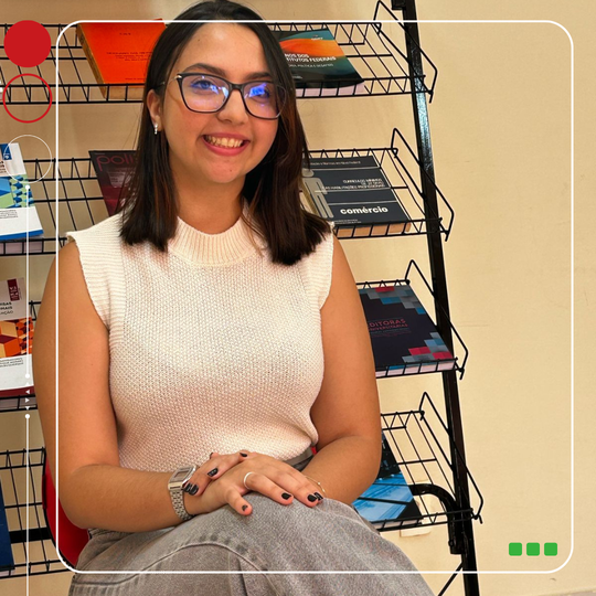 Mariana Araújo, estudante de Especialização. Foto: Luciano Vagno
