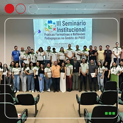 Participantes do III seminário Institucional
