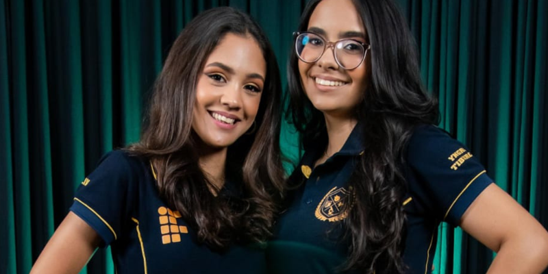 Estudantes do IFRN que criaram o projeto