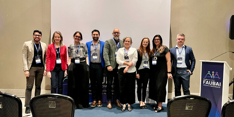 Representantes do IFRN e participantes na Conferência Anual da Associação Brasileira de Educação Internacional