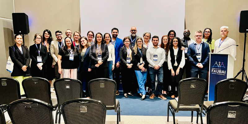 Representantes do IFRN e participantes da Conferência Anual da Associação Brasileira de Educação Internacional