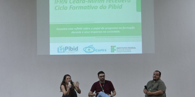 Ciclo Formativo 2025.2 Pibid - IFRN