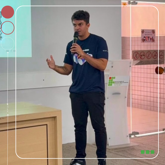 Egresso Rafael Pessoa, formado no curso de Análise e Desenvolvimento de Sistemas (TADS)