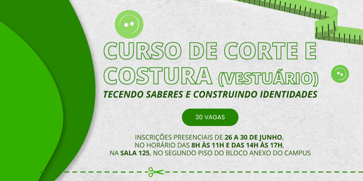 Mulheres Mil - Curso de Corte e Costura - Campus Pau dos Ferros (2023)