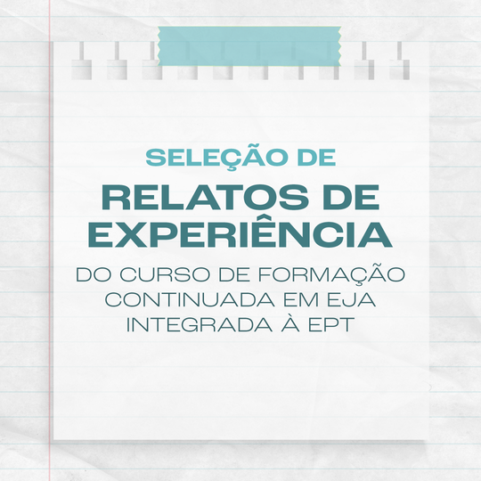 Curso de Formação Continuada EJA-EPT
