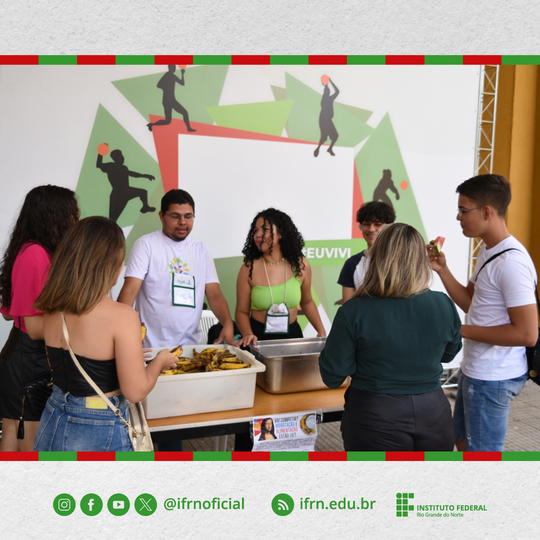 Mesa de hidratação - IX Jogos Intercampi dos Estudantes (2023)