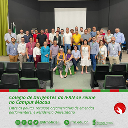 Reunião do Colégio de Dirigentes - Campus Macau (2023)