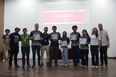 Premiação da Olimpíada Mandacaru de Matemática / Foto: Ana Moreira