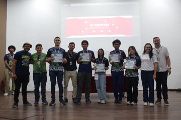 Premiação da Olimpíada Mandacaru de Matemática / Foto: Ana Moreira