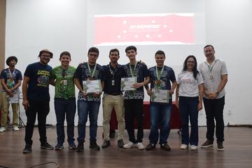 Premiação da Olimpíada Mandacaru de Matemática / Foto: Ana Moreira