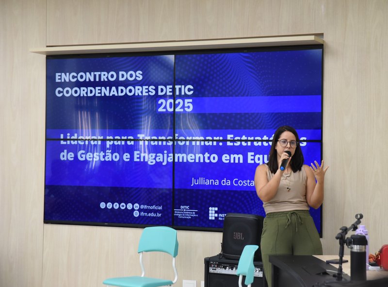 Encontro dos Coordenadores de Tecnologias da Informação e Comunicação 2025 - Foto: Mirelly Sampaio