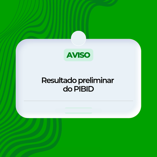 Resultado Preliminar PIBID