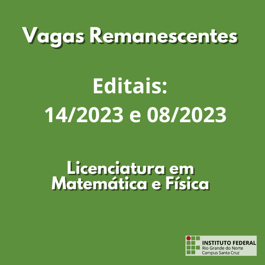 Vaga Remanescente