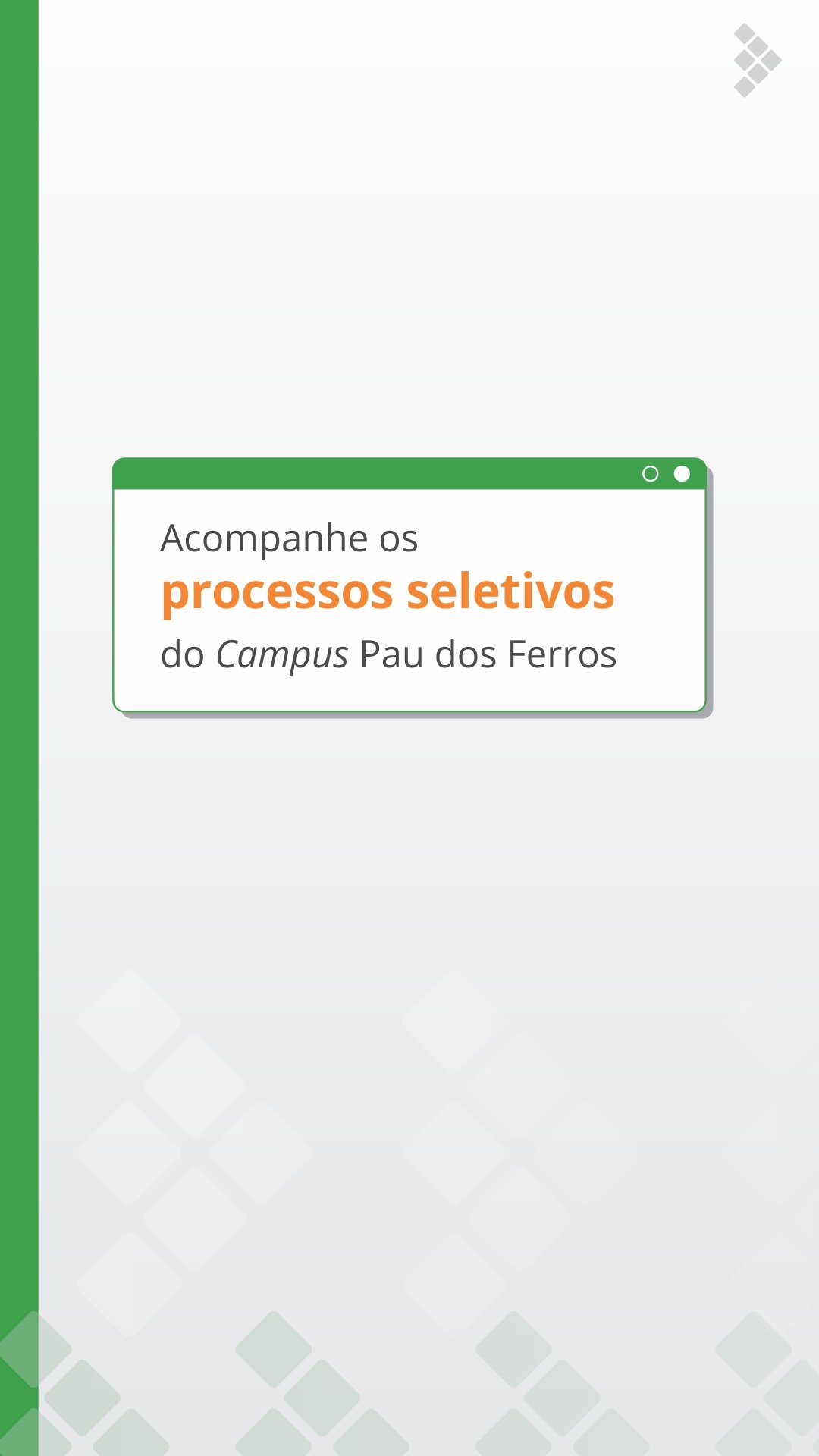 Destaques Processos Seletivos Pau dos Ferros