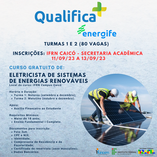 Qualifica Mais ENERGIFE 2023