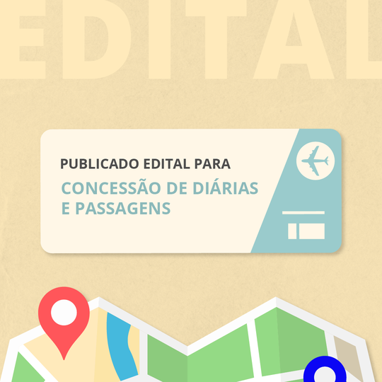 Edital de concessão de diárias e passagens (2024)
