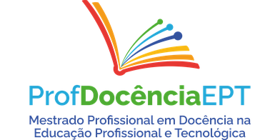 Logo vertical da página do PPG Docência para a Educação Profissional e Tecnológica