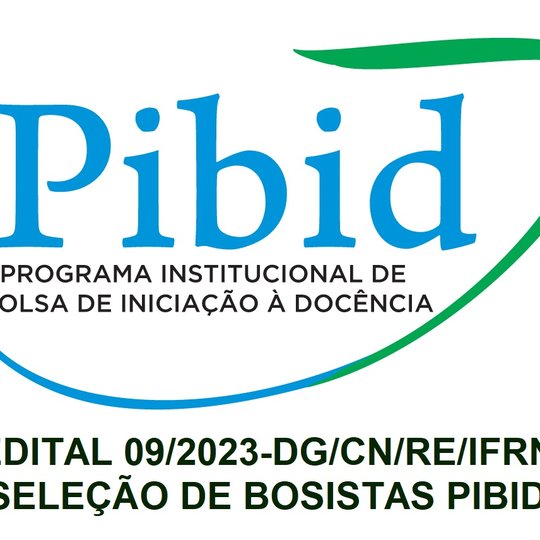 EDITAL PIBID BOLSISTAS