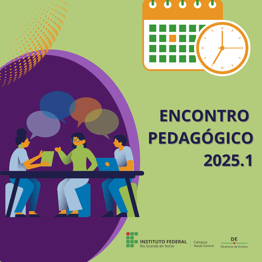 Realização do Encontro Pedagógico 2025.1