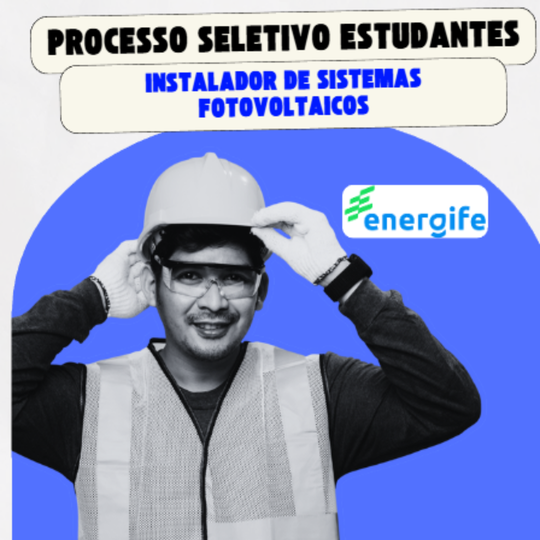 IFRN Campus Santa Cruz abre 45 vagas para o curso de  Instalador de Sistemas Fotovoltaicos pelo EnergIFE.