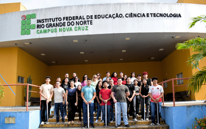 Alunos do Campus Nova Cruz a caminho da Secitex 2025 / Foto: Myrtthes Almeida