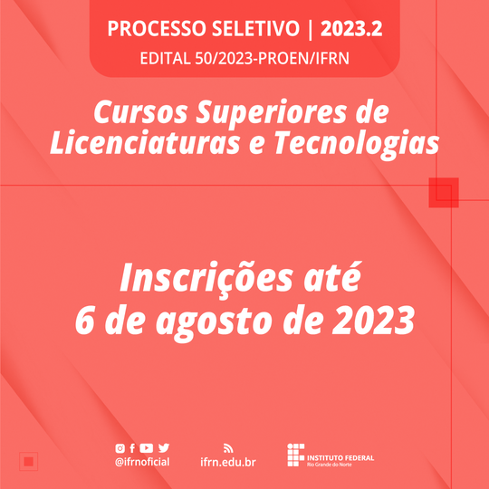 Graduação via Enem - 2023.2