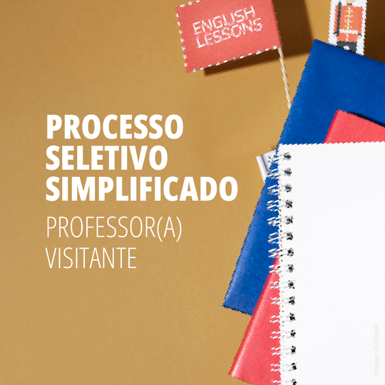 Divulgado edital para contratação de professor substituto em Língua Inglesa