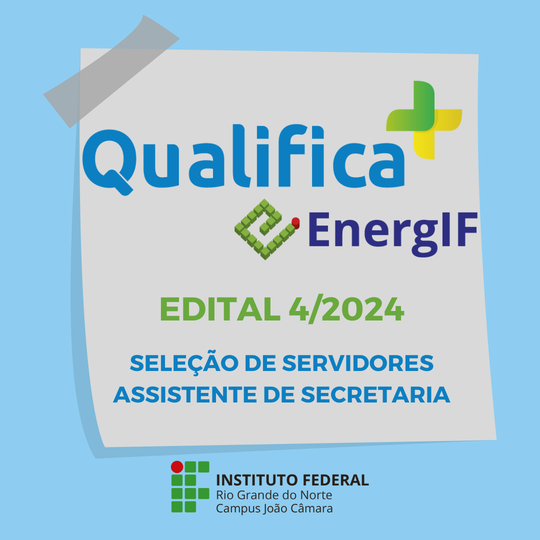 Edital 4/2024 - QUALIFICA MAIS