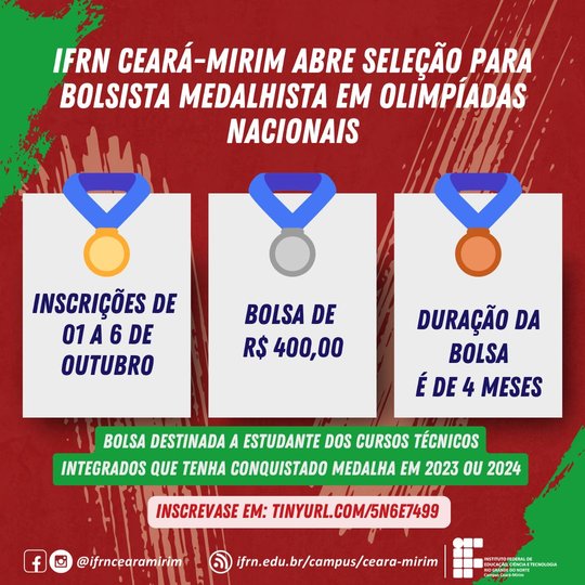 Edital Medalhistas